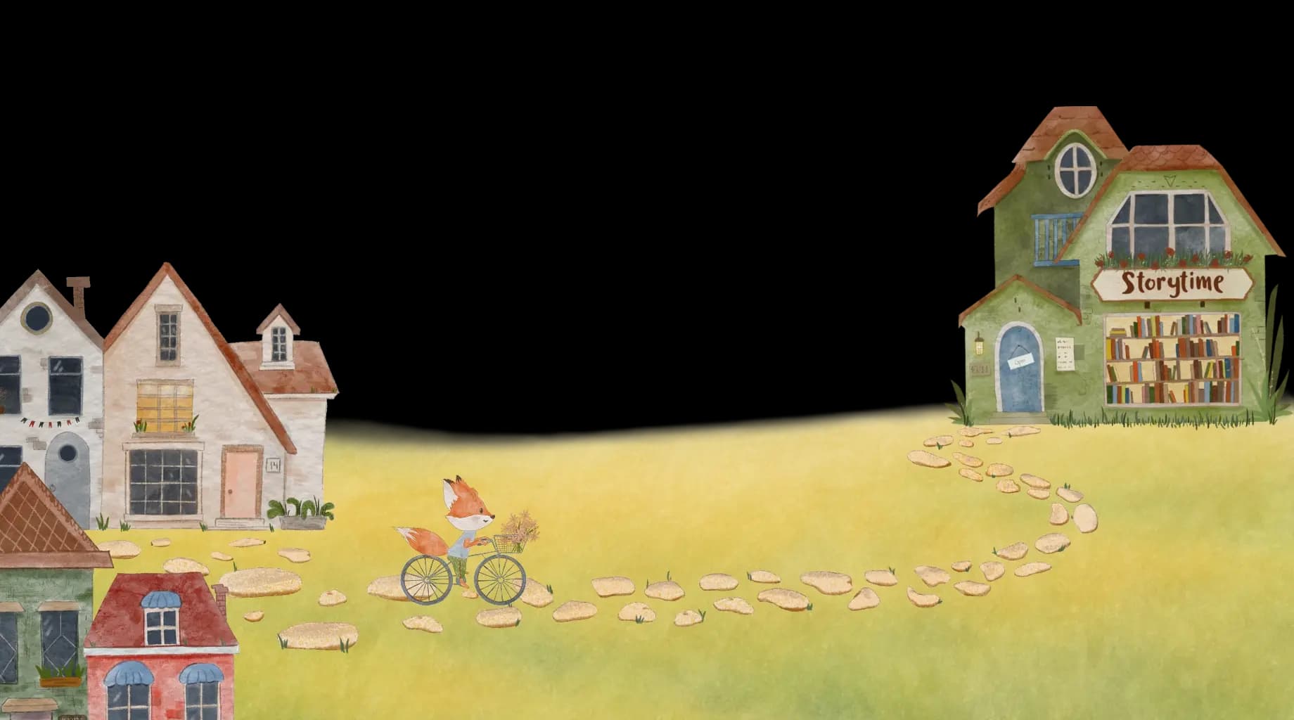 Детский книжный магазин Storytime с лисёнком